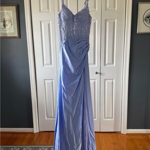 Purple Amarra prom dress